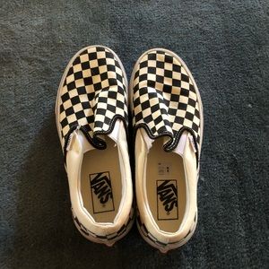 Checkered vans